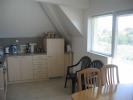 kitchen/dining area of one of the smaller apartments